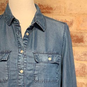 a.new.day demin popover shirt I Size S